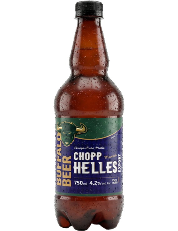 CHOPP - HELLES - PET 750ML BUFFALO BEER