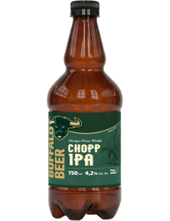 CHOPP - IPA - PET 750ML BUFFALO BEER