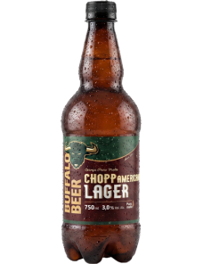 CHOPP - AMERICAN LAGER - PET 750ML BUFFALO BEER