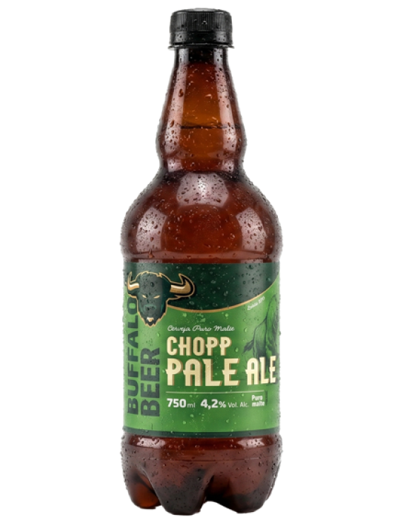 CHOPP - PALE ALE - PET 750ML BUFFALO BEER