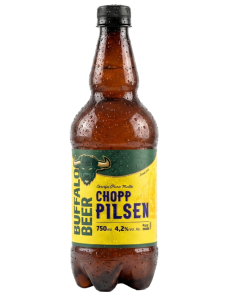 CHOPP - PILSEN - PET 750ML BUFFALO BEER