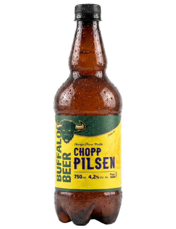 CHOPP - PILSEN - PET 750ML BUFFALO BEER