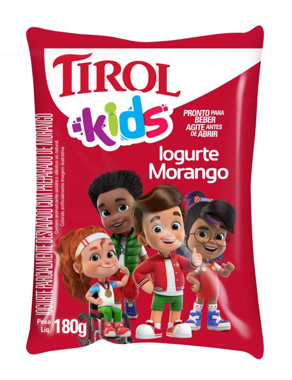 IOGURTE MORANGO TIROL PCT 180G