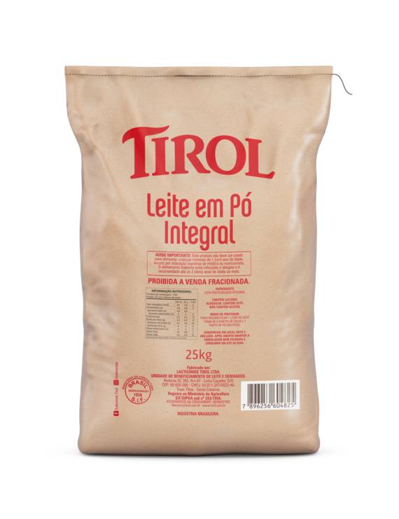 LEITE EM PO INTEGRAL SC 25 KG