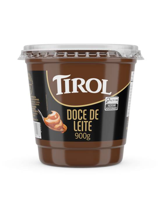 DOCE DE LEITE EM PASTA TIROL 900 GR