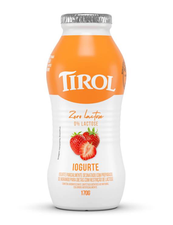 IOGURTE S/ LACTOSE GARF 170 GR MORANGO