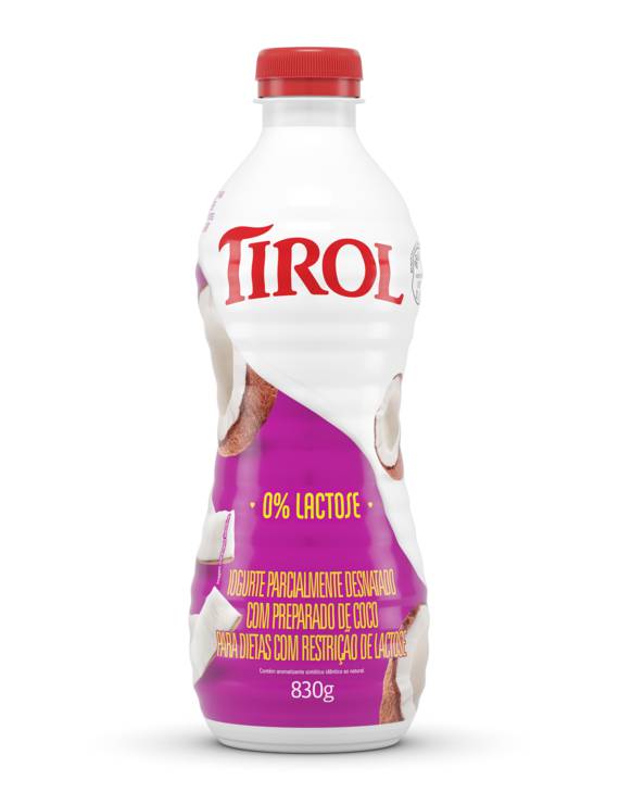 IOGURTE S/ LACTOSE GARF 830 GR COCO