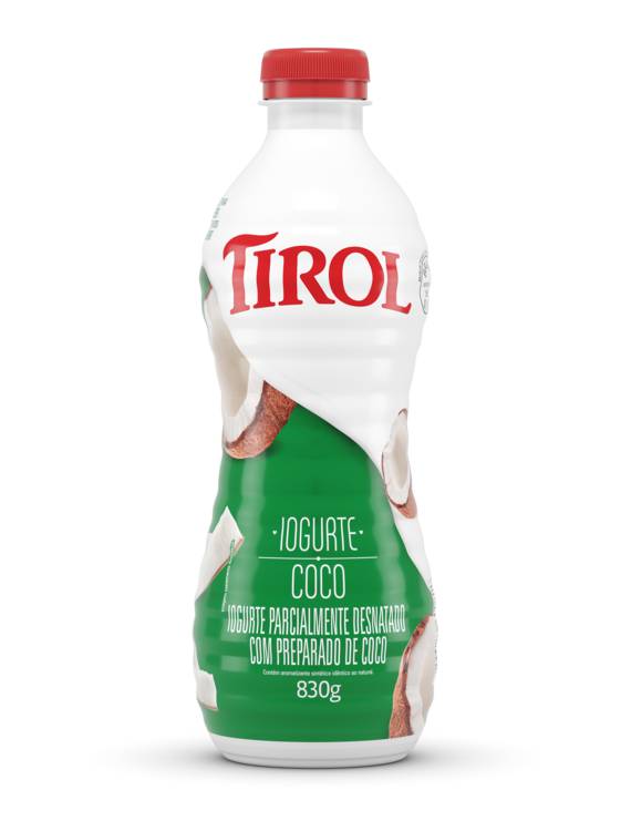 IOGURTE GARRAFA 830GR TIROL COCO
