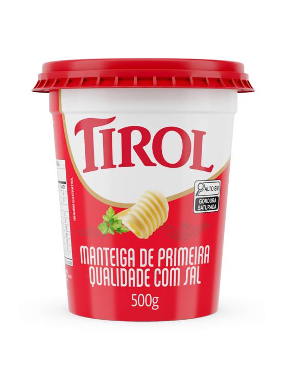 MANTEIGA EXTRA COM SAL 500G