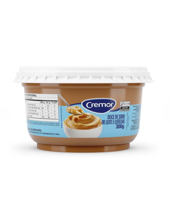 DOCE DE SORO DE LEITE CREMOR PT 300 GR