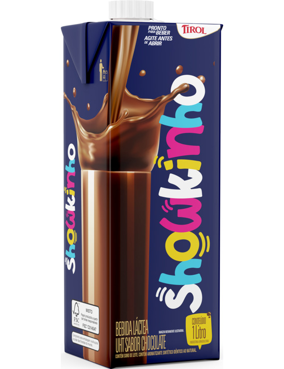 BEBIDA LACTEA UHT CHOCO. SHOWKINHO 1 L