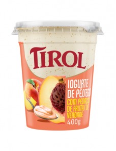 IOGURTE PT C/ PEDAÇO FRUTA PESSEGO 400GR