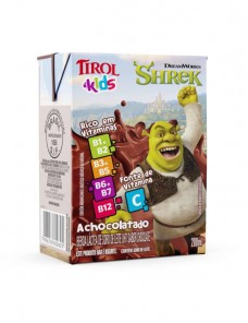 BEBIDA LACTEA UHT CHOC.200ML-INDIVIDUAL SHREK