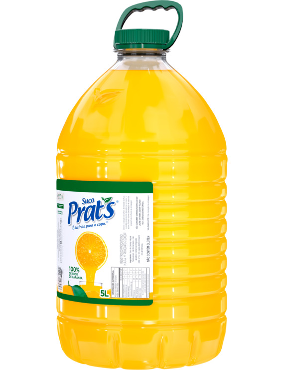SUCO DE LARANJA INTEGRAL PET 5 L