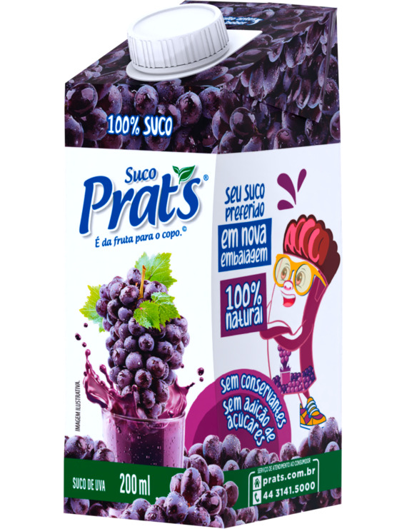 SUCO DE UVA CX 200ML C/ TAMPA ROSCA