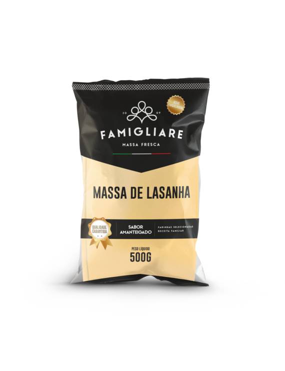 MASSA PARA LASANHA LZ 500 GR