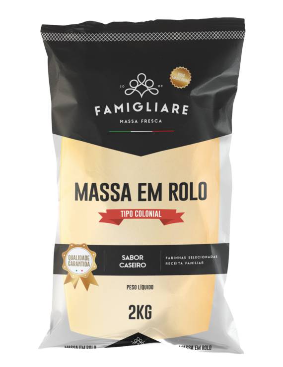 MASSA ROLO COLONIAL 21 CM MR2 2 KG