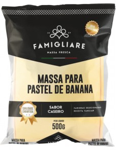 MASSA PARA PASTEL DE BANANA 500 GR