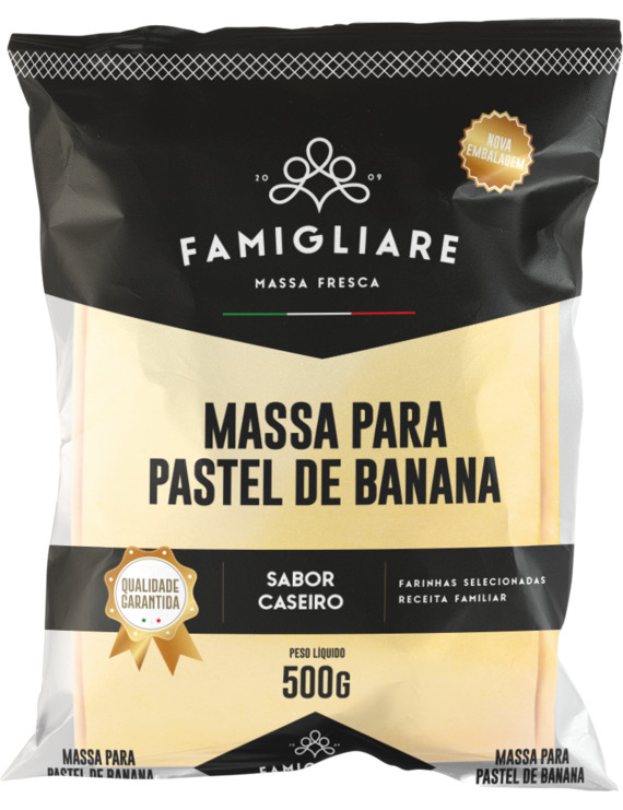 MASSA PARA PASTEL DE BANANA 500 GR