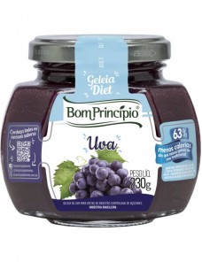 GELEIA DE UVA DIET 230G BP