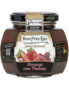 GELEIA DE MORANGO COM PIMENTA 250G BP