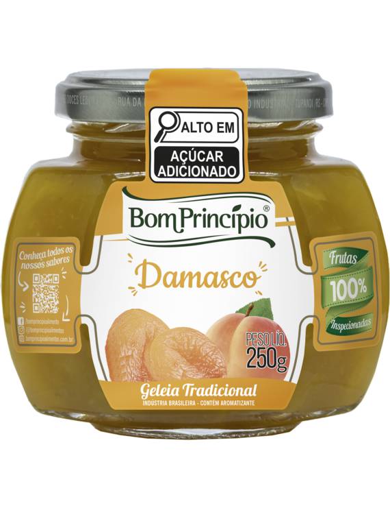 GELEIA DE DAMASCO 250G BP