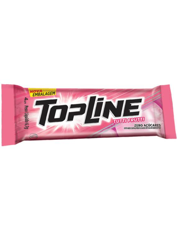 CHICLE TOP LINE TUTTI-FRUTTI 20X6,7 GR