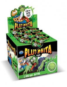 CHICLE PLUTONITA LINGUA ACIDA 180GR