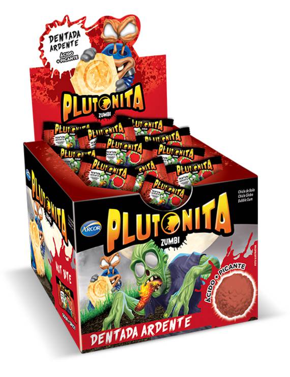 CHICLE PLUTONITA DENTADA ARDENTE 180GR