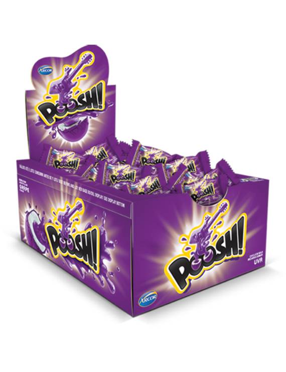 CHICLE POOSH UVA 200GR