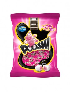 BALA POOSH TUTTI FRUTTI 500GR