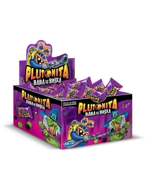 CHICLE PLUTONITA BABA DE BRUXA 180GR