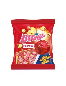 PIRULITO BIG BIG PCT MORANGO 500GR