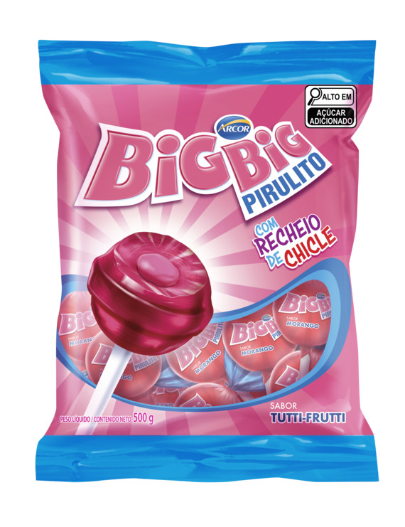 PIRULITO BIG BIG PCT TFRUTTI 500GR