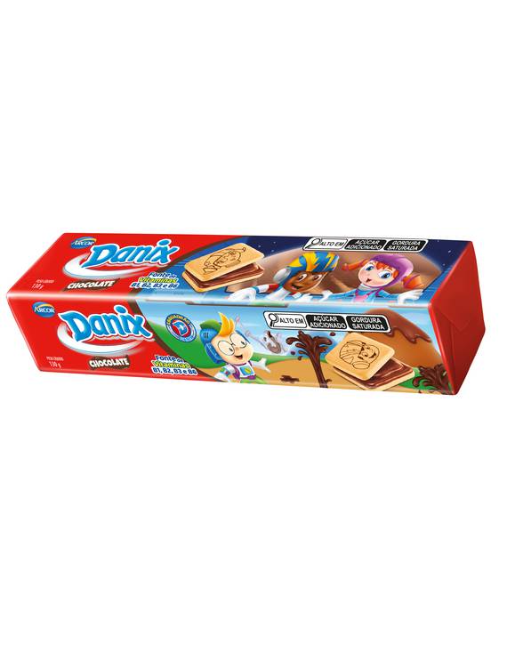 BISC DANIX RECH CHOCOLATE 130GR