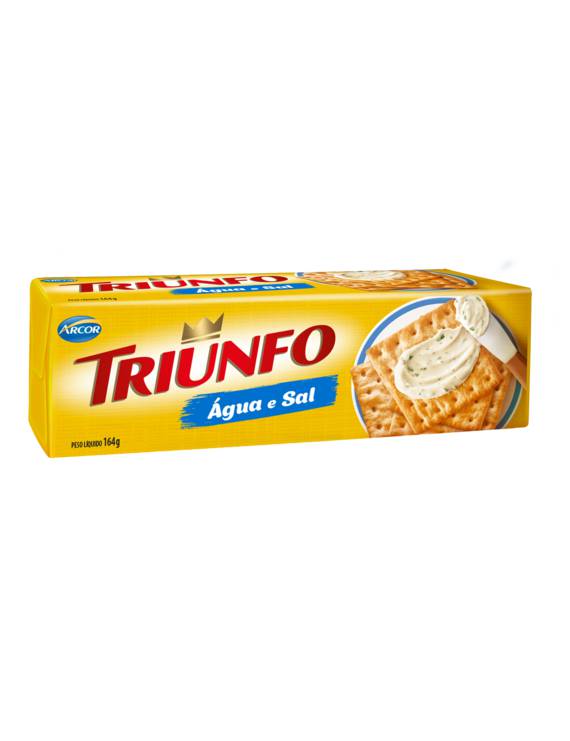 BISC TRIUNFO AGUA E SAL 164GR