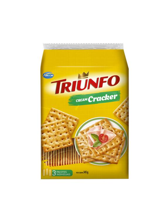 BISC TRIUNFO MULT CREAM CRACKER 345GR