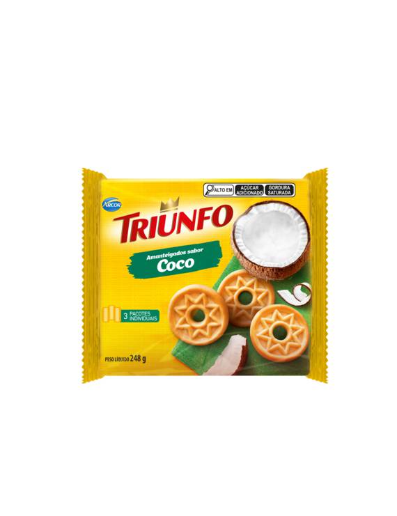 BISC TRIUNFO AMANT COCO 248GR