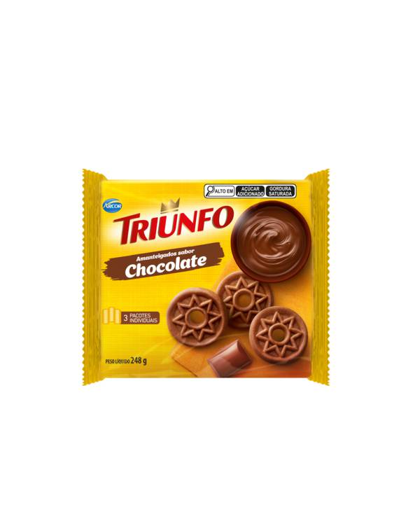 BISC TRIUNFO AMANT CHOCOLATE 248GR