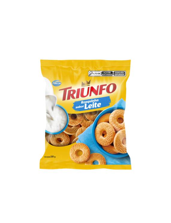 BISC TRIUNFO ROSQUINHA LEITE 350GR