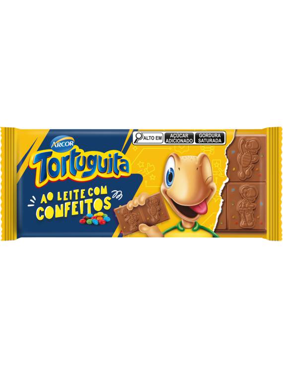 TABLETE TORTUGUITA CONFEITOS 80GR