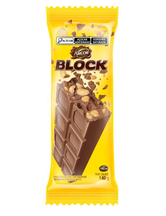 TABLETE ARCOR BLOCK 12X140GR DS