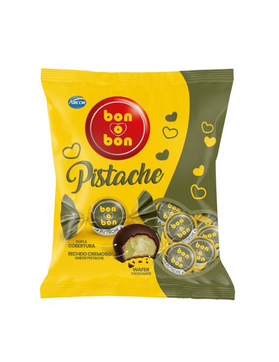 WF BONOBON AMARGO PISTACHE 50X15G