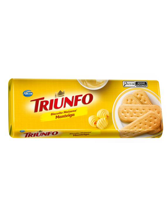 BISC TRIUNFO MAIZENA MANTEIGA 170GR