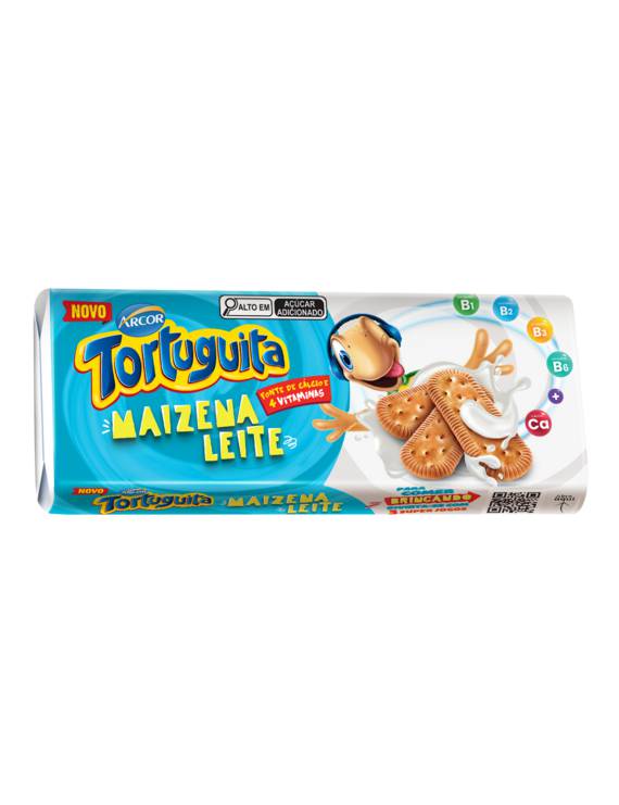 BISC TORTUGUITA MAIZENA LEITE 170GR