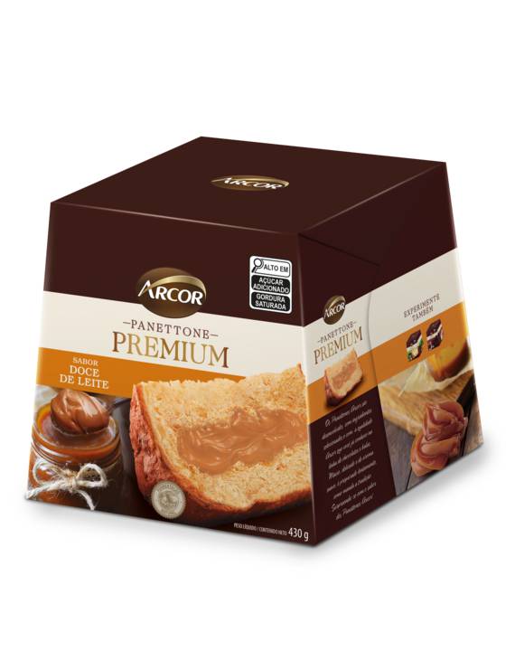 PANETTONE ARCOR DOCE DE LEITE 430G