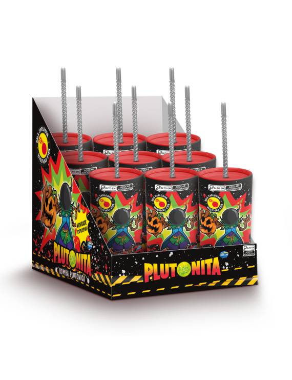 BOMBA EXPLOSIVA PLUTONITA SORTIDO 12 X 16 GR