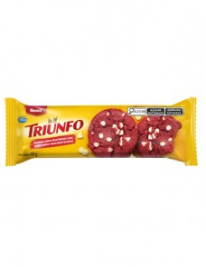 BISC COOKIES TRIUNFO RED VELVET 60GR