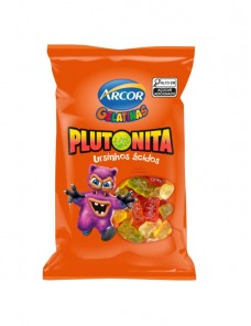 GELATINA PLUTONITA  URSO ACIDO 70G