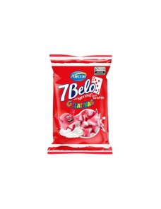 GELATINA 7 BELO MORANGO 70GR